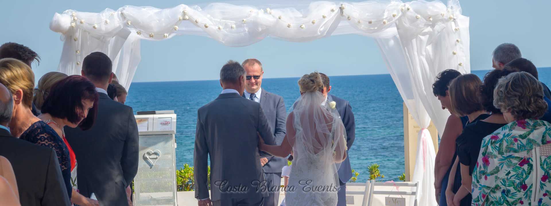 Types of weddings in Spain - wedding blessing ceremony Spain